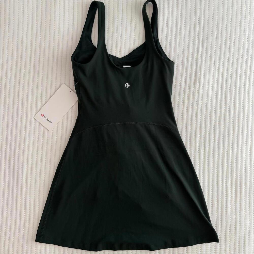 Lululemon Align Dress Rainforest Green Size 0 NWT - Picture 4 of 7
